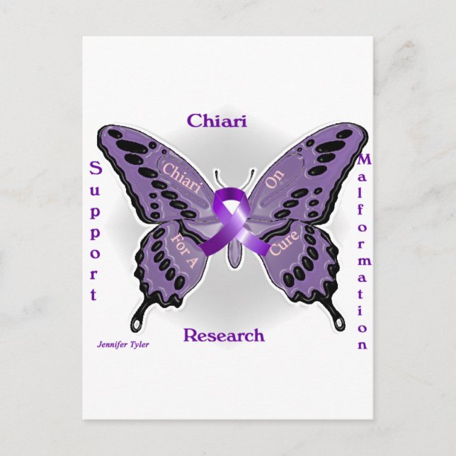 Chiari Malformation: Chiari On! Postkarte (Vorderseite)