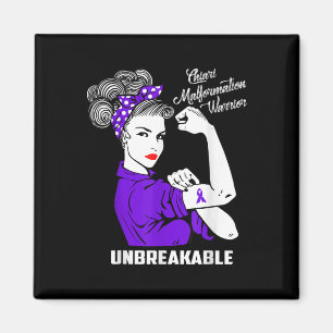 Chiari Malformation Krieg Unzerbrechliches Shirt A Magnet