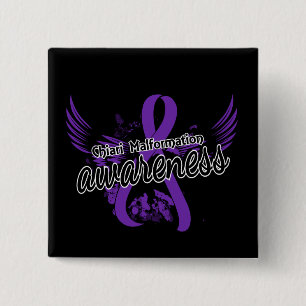 Chiari Missbildungs-Bewusstsein 16 Button