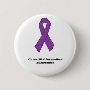 Chiari Missbildungs-Bewusstseins-Knopf Button