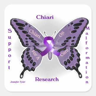 Chiari On Square Sticker