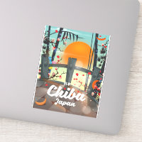 Chiba Japan Vintage Reise Poster Print Art.