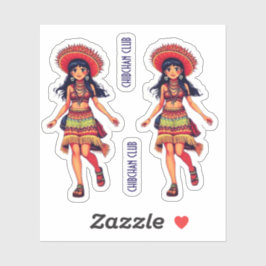 CHIBCHAN CLUB AUFKLEBER