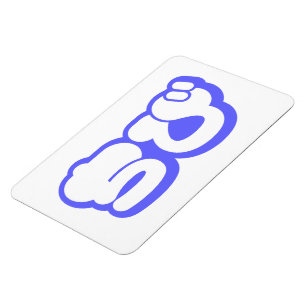 Chibi ち び japanischen Nihongo Hiragana Script Magnet
