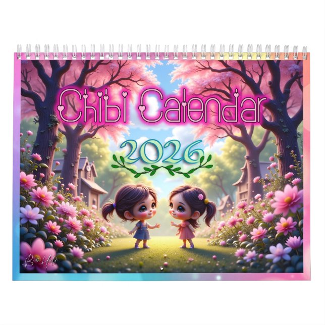 Chibi 2026 Kalender (Titelbild)