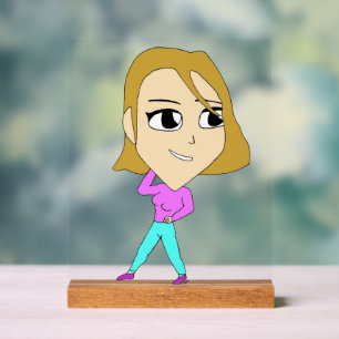 Chibi Acrylschild