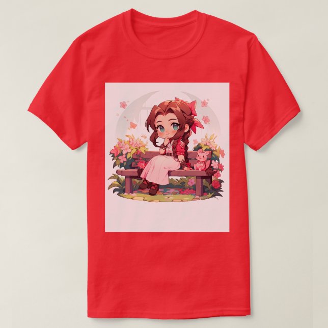 Chibi aerith T-Shirt (Design vorne)