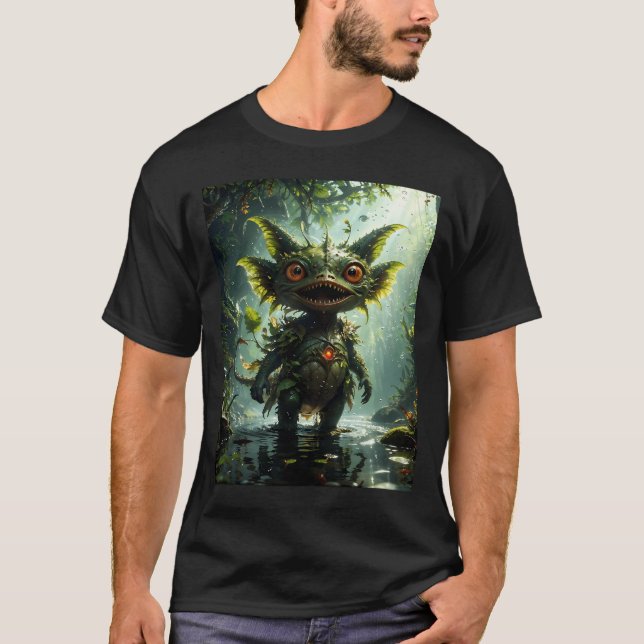 Chibi Aquatic Goblin T-Shirt (Vorderseite)