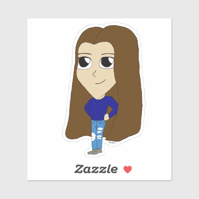 Chibi Aufkleber (Blatt)