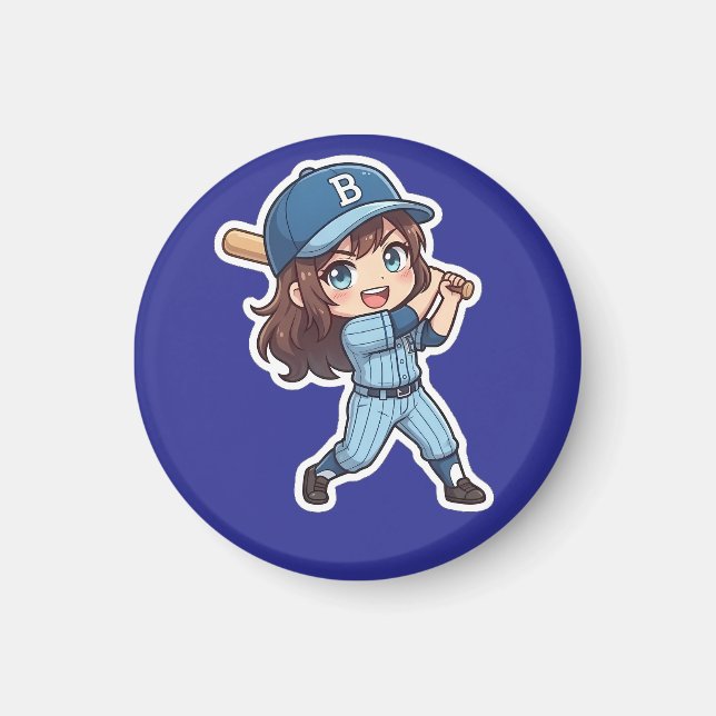 Chibi Baseball Edition - Power Swing Magnet (Vorne)