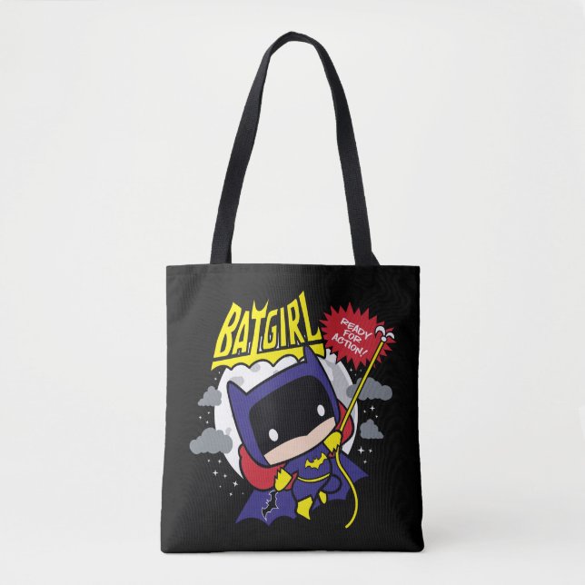 Chibi Batgirl bereit zum Handeln (Vorderseite)