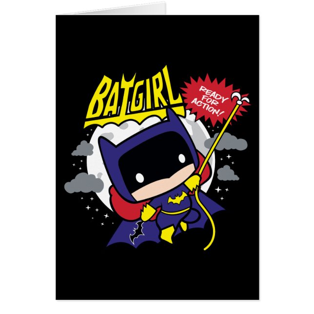 Chibi Batgirl bereit zum Handeln (Vorne)