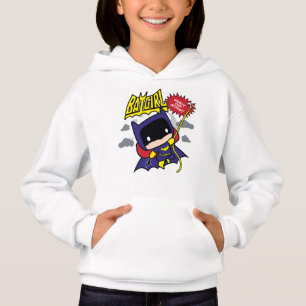 Chibi Batgirl bereit zum Handeln Hoodie
