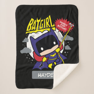 Chibi Batgirl bereit zum Handeln Sherpadecke