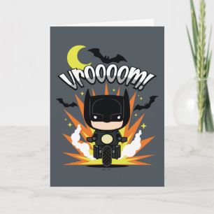 Chibi Batman Batcycle Karte