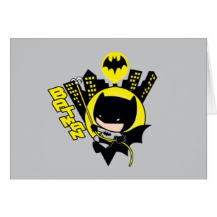 Chibi Batman erklimmt die Stadt