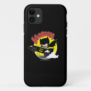 Chibi Batman im Batmobile Case-Mate iPhone Hülle