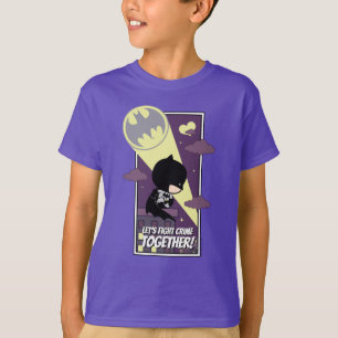 Chibi Batman - Lasst uns gemeinsam gegen das Verbr T-Shirt