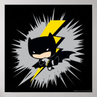 Chibi Batman Lightning Kick