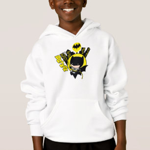 Chibi Batman skaliert die Stadt Hoodie