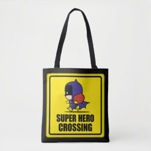 Chibi Batwoman Super Hero Crossing Sign