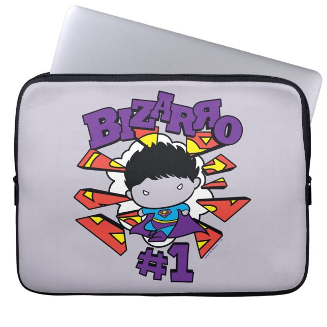 Chibi Bizarro #1 Laptopschutzhülle (Vorderseite)