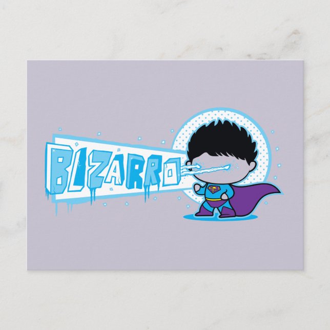 Chibi Bizarro Arctic Vision Postkarte (Vorderseite)
