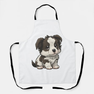 Chibi Border Collie Schürze