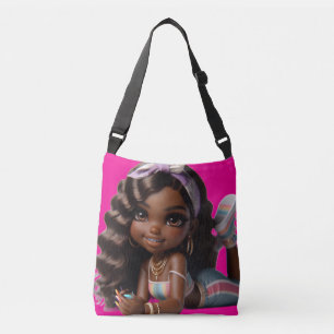 CHIBI BOSS BABE PUPPE TRAGETASCHEN MIT LANGEN TRÄGERN