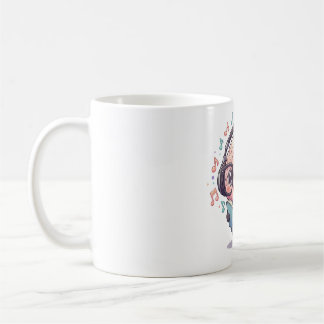 Chibi-Brain-Tasse – Lernen, Trinken und den Geist Kaffeetasse