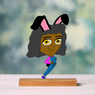 Chibi Bunnygirl Acrylschild