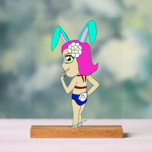 Chibi Bunnygirl Acrylschild