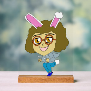 Chibi Bunnygirl Acrylschild