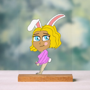 Chibi Bunnygirl Acrylschild