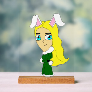 Chibi Bunnygirl Acrylschild