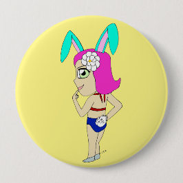 Chibi Bunnygirl Button