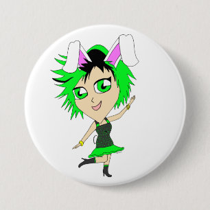 Chibi Bunnygirl Button