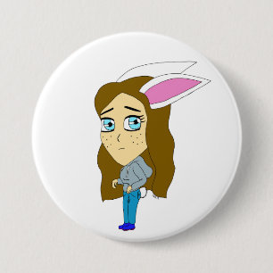 Chibi Bunnygirl Button