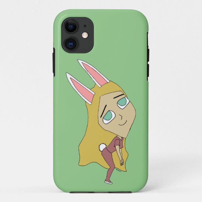 Chibi Bunnygirl Case-Mate iPhone Hülle (Rückseite)