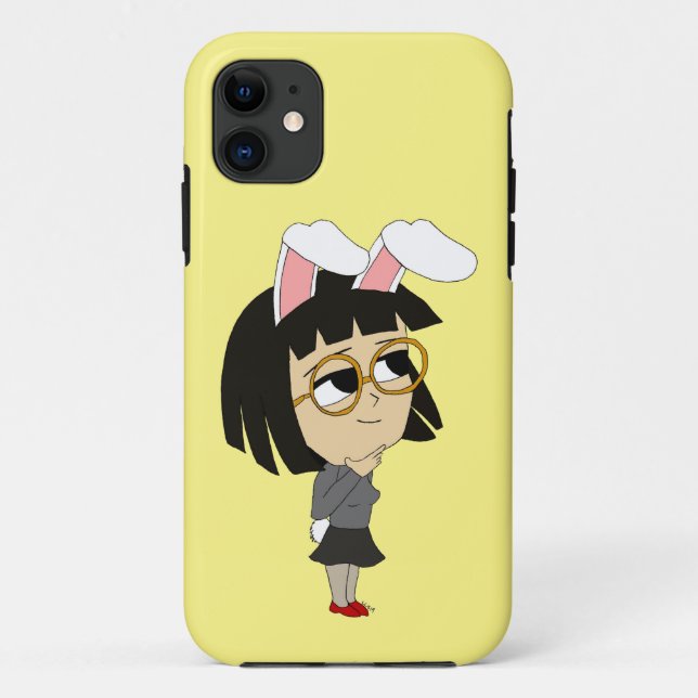 Chibi Bunnygirl Case-Mate iPhone Hülle (Rückseite)