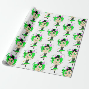 Chibi Bunnygirl Geschenkpapier