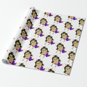Chibi Bunnygirl Geschenkpapier