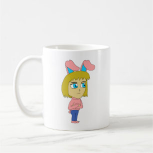 Chibi Bunnygirl Kaffeetasse