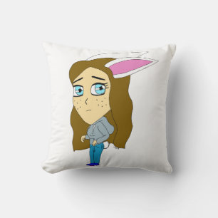 Chibi Bunnygirl Kissen
