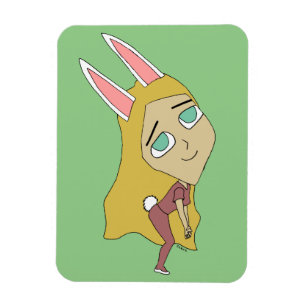 Chibi Bunnygirl Magnet