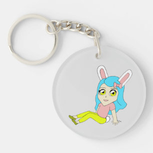Chibi Bunnygirl-Schlüsselanhänger Schlüsselanhänger