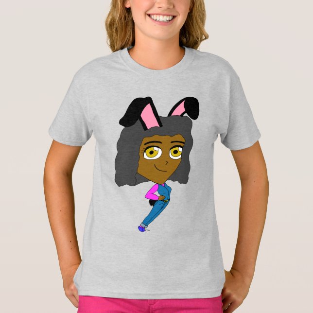 Chibi Bunnygirl T-Shirt (Vorderseite)