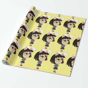 Chibi-Bunnygirl-Taste Geschenkpapier