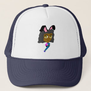 Chibi-Bunnymädchen Truckerkappe