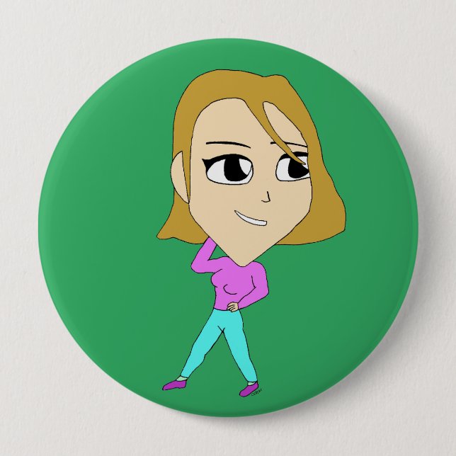 Chibi Button (Vorderseite)